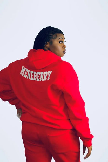 MENEBERRY Pullover Hoodie Premium Two Piece for Unisex